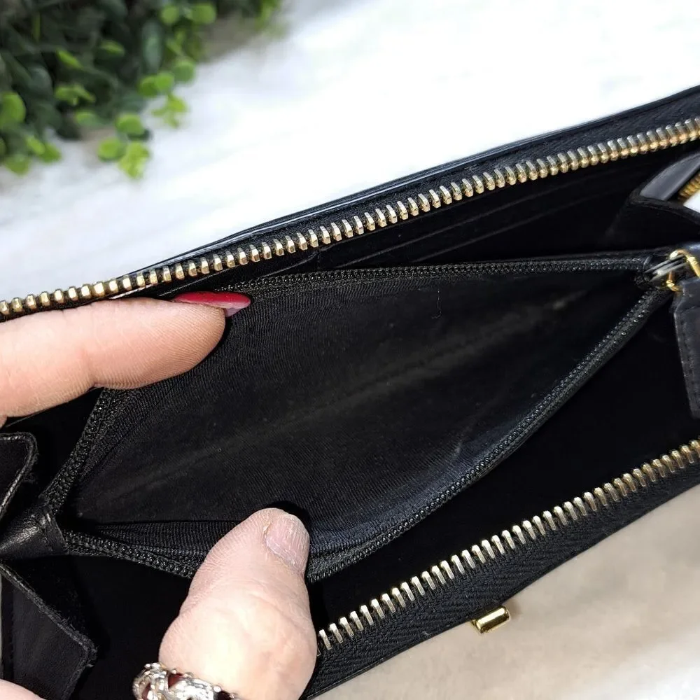 Authentic Saint Laurent Zipper Wallet - Picture 9 of 14